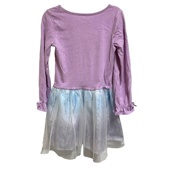 Disney Frozen II Sparkly Dress Anna Elsa Olaf Size 7/8 - Picture 4 of 9
